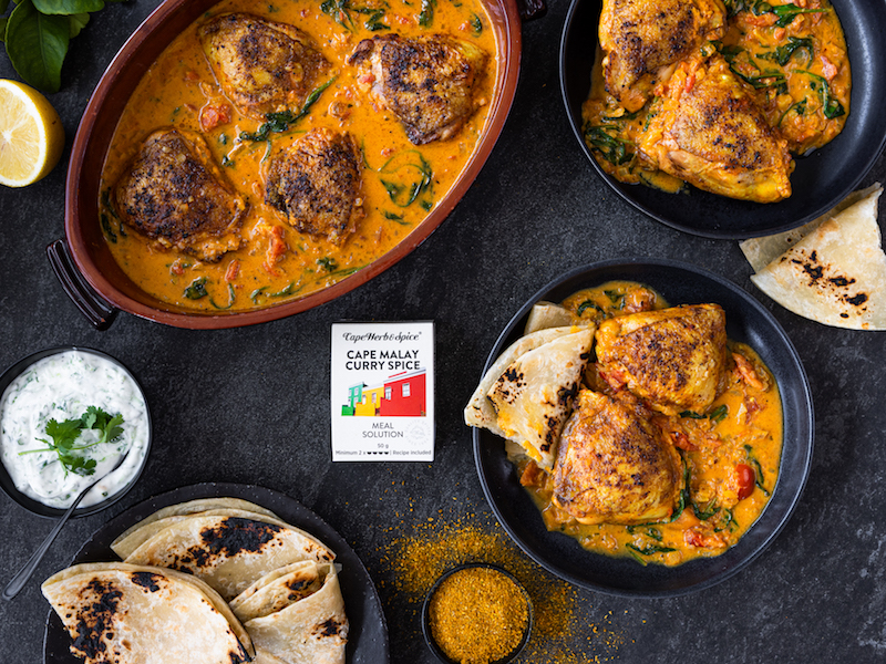 Braised Cape Malay Chicken Curry